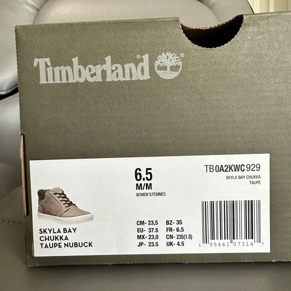 Timberland Skyla Bay Chukka Taupe Nubuck - Picture 9 of 10